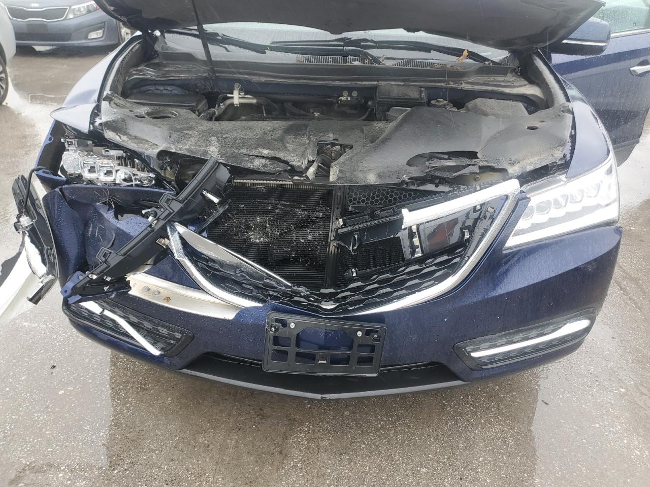 2015 Acura Mdx Technology VIN: 5FRYD4H4XFB030704 Lot: 90338995