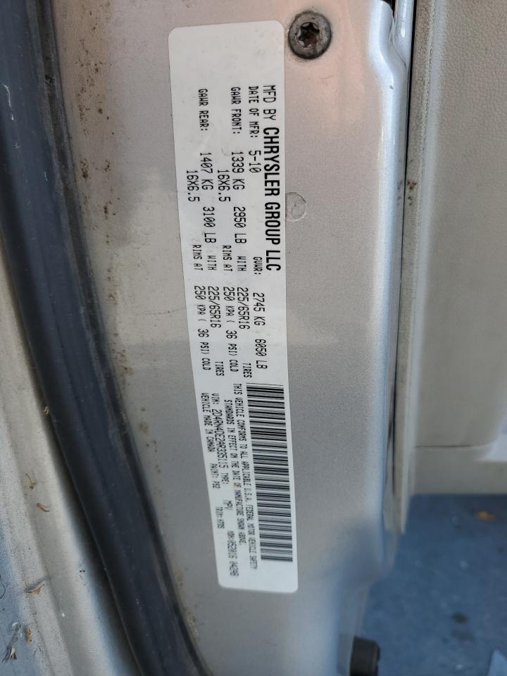 2010 Dodge Grand Caravan Se VIN: 2D4RN4DE2AR335115 Lot: 81961505