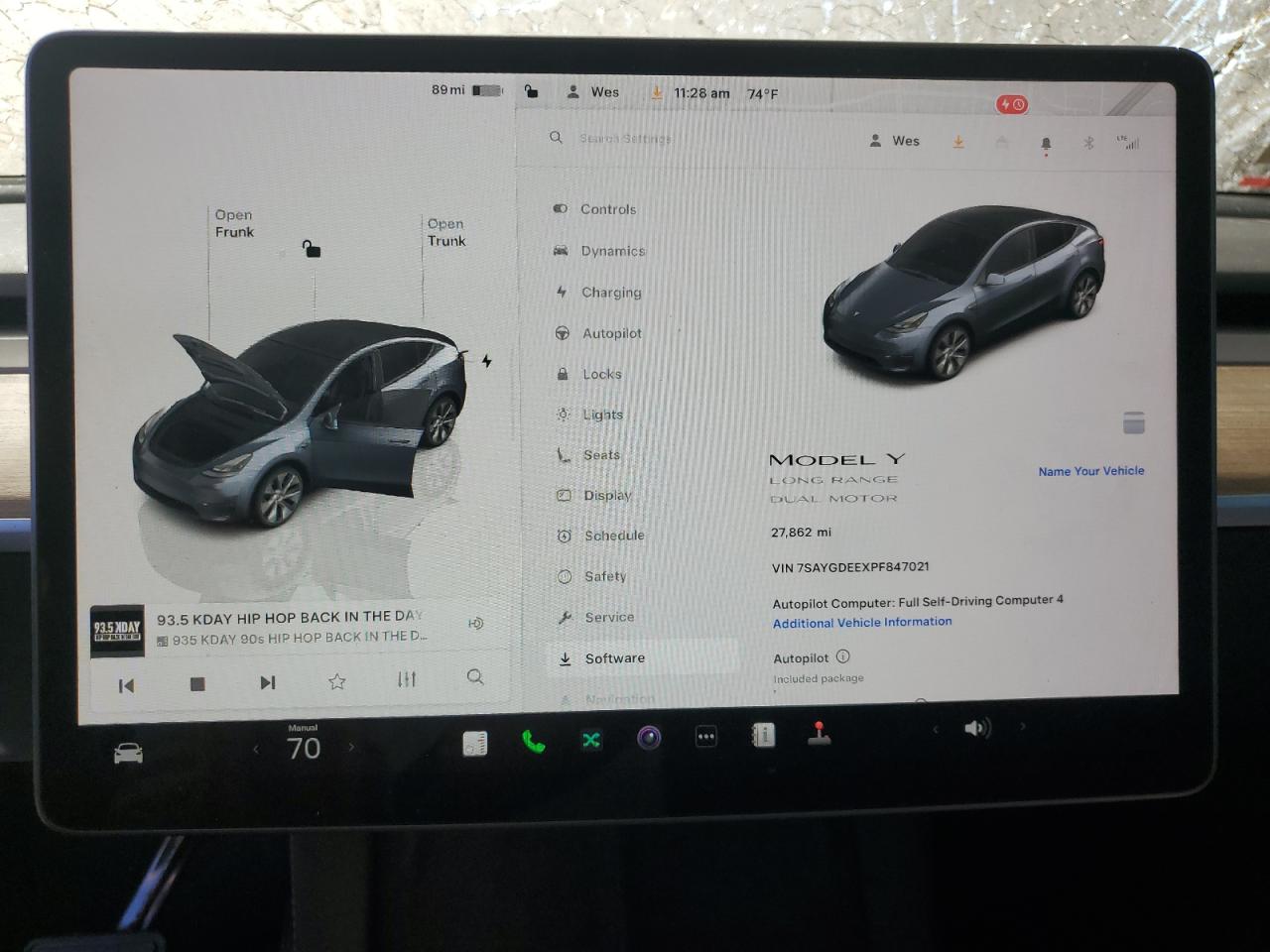 2023 Tesla Model Y VIN: 7SAYGDEEXPF847021 Lot: 82144155