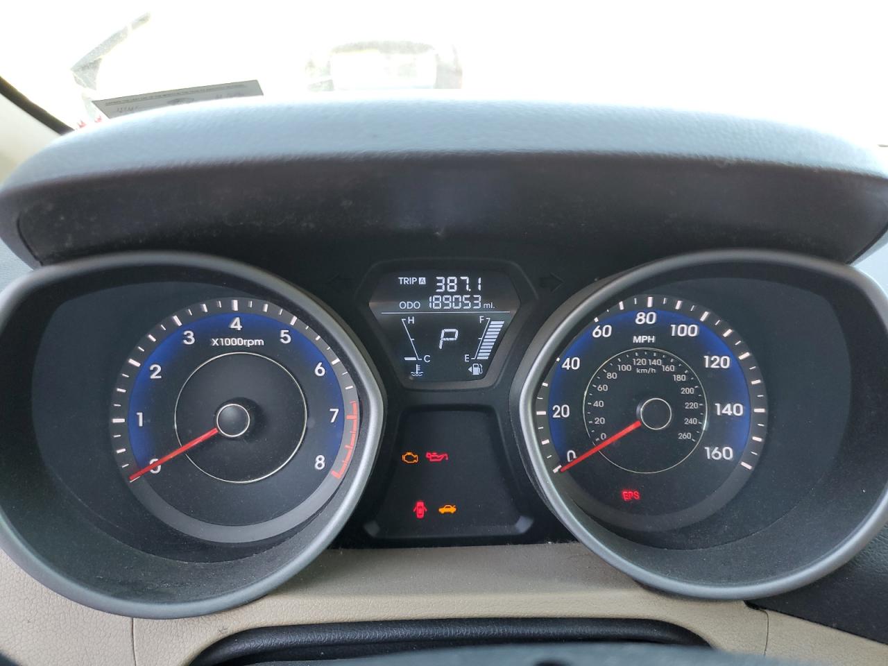 2012 Hyundai Elantra Gls VIN: KMHDH4AE4CU413351 Lot: 85865425