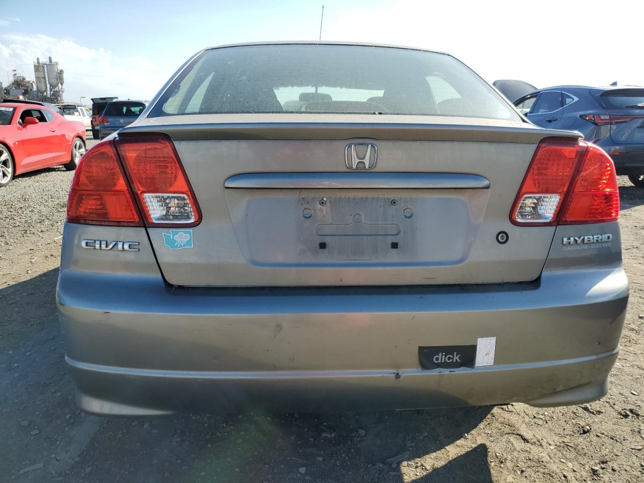 2004 Honda Civic Hybrid VIN: JHMES96644S019479 Lot: 87051005