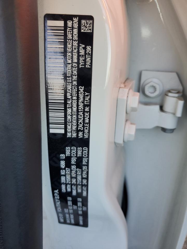 2022 Jeep Renegade Sport VIN: ZACNJDA15NPN46342 Lot: 90541395