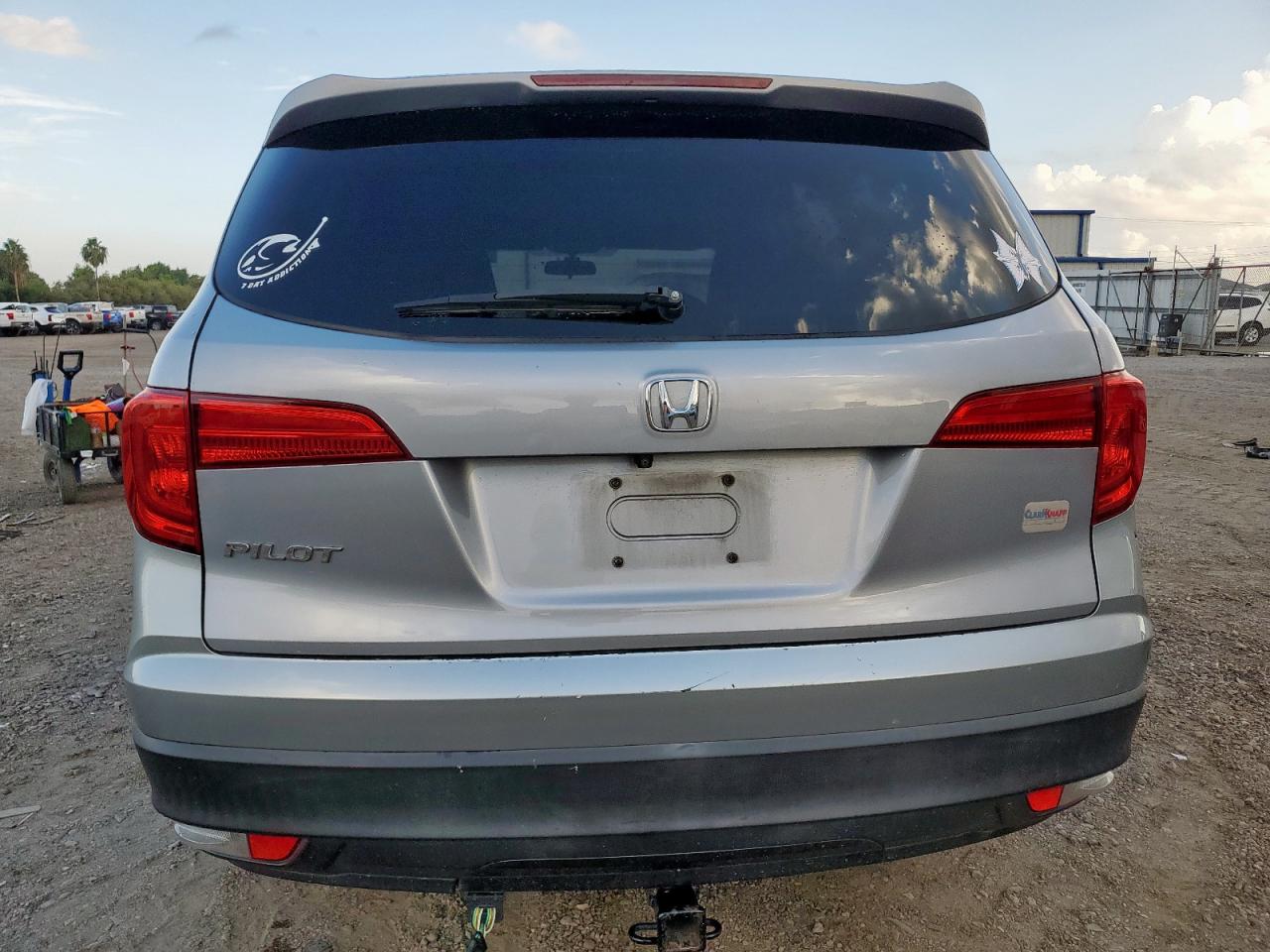 2018 Honda Pilot Ex VIN: 5FNYF5H34JB015388 Lot: 85194635