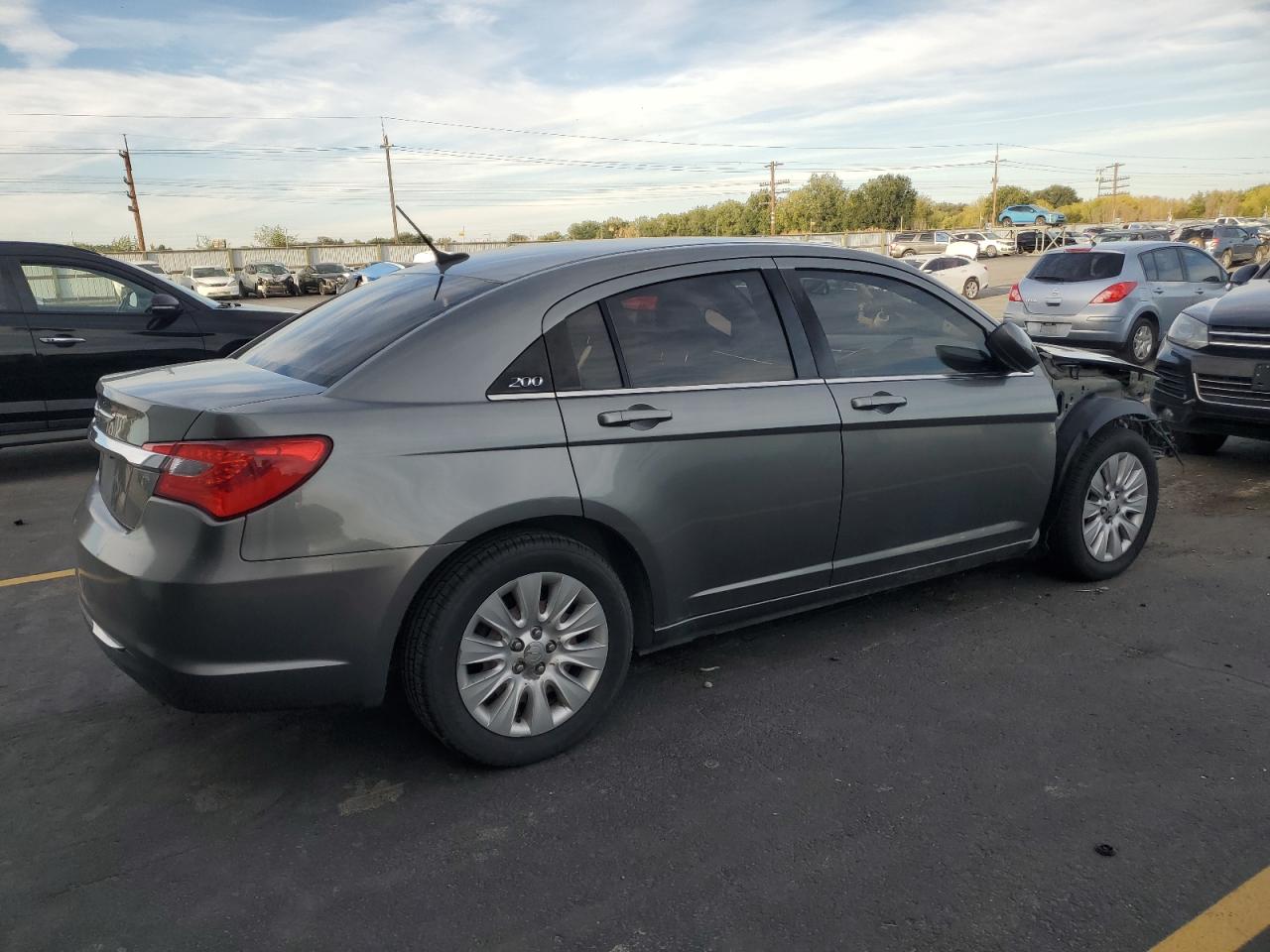 2013 Chrysler 200 Lx VIN: 1C3CCBAB3DN691246 Lot: 85000245