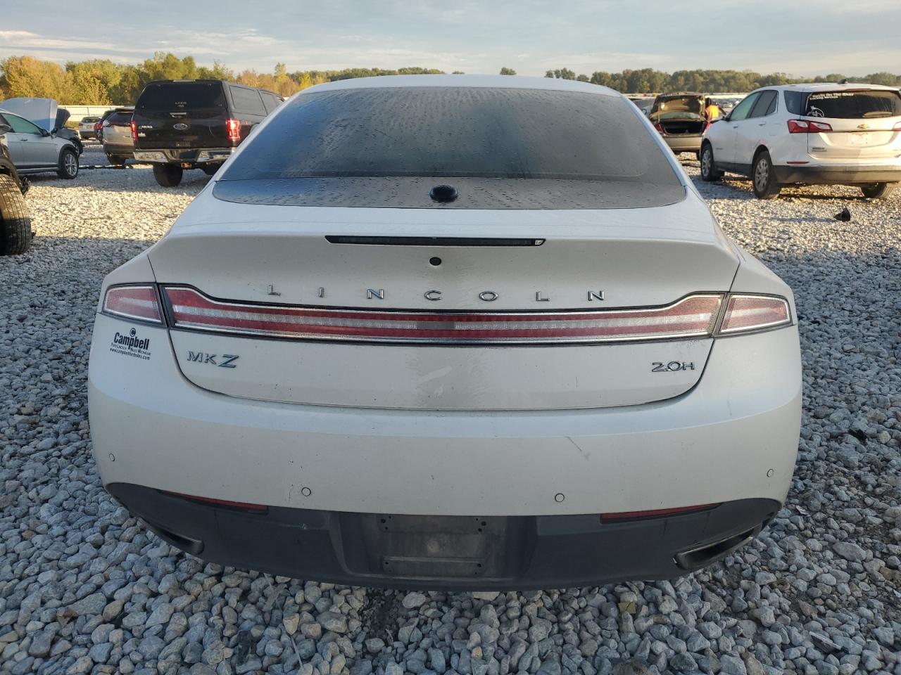 2016 Lincoln Mkz Hybrid VIN: 3LN6L2LU2GR625582 Lot: 84995995