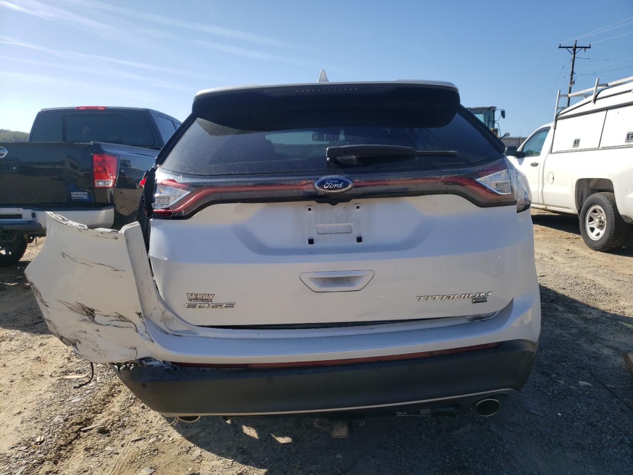 2015 Ford Edge Titanium VIN: 2FMPK4K87FBB07505 Lot: 81960285