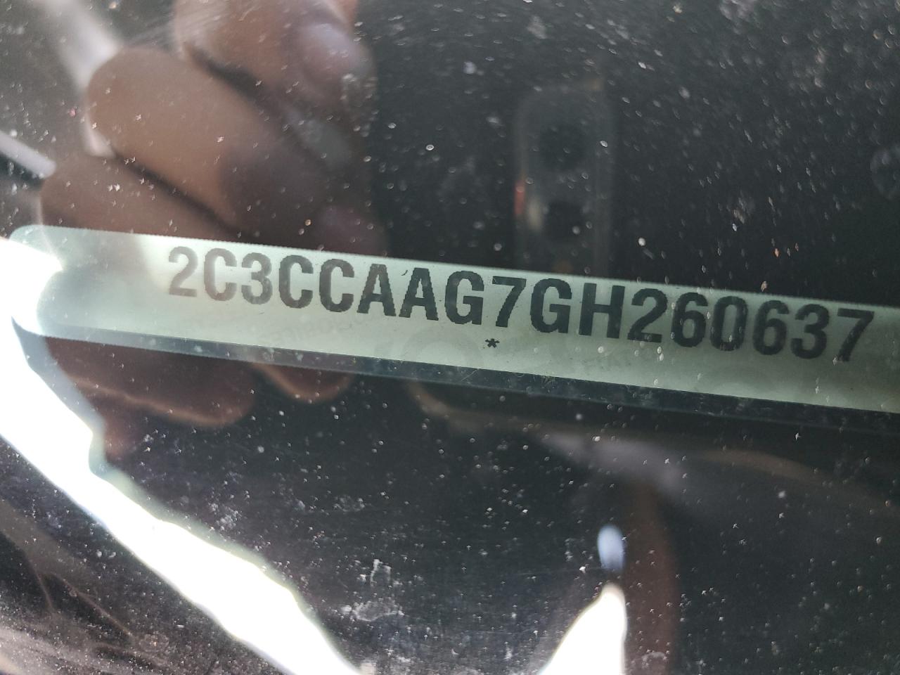 2016 Chrysler 300 Limited VIN: 2C3CCAAG7GH260637 Lot: 82737775