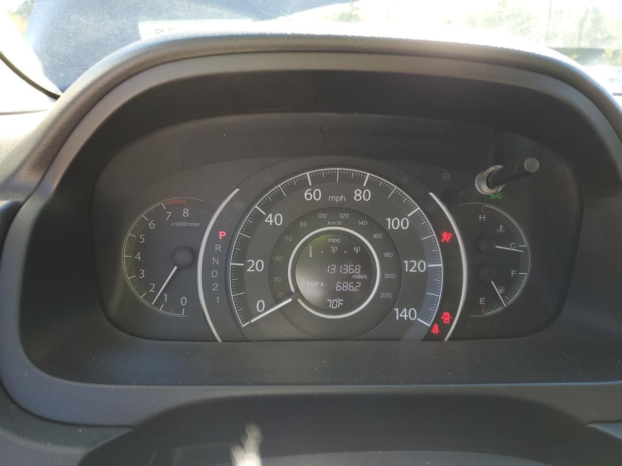 2013 Honda Cr-V Exl VIN: 2HKRM4H7XDH675724 Lot: 86867085