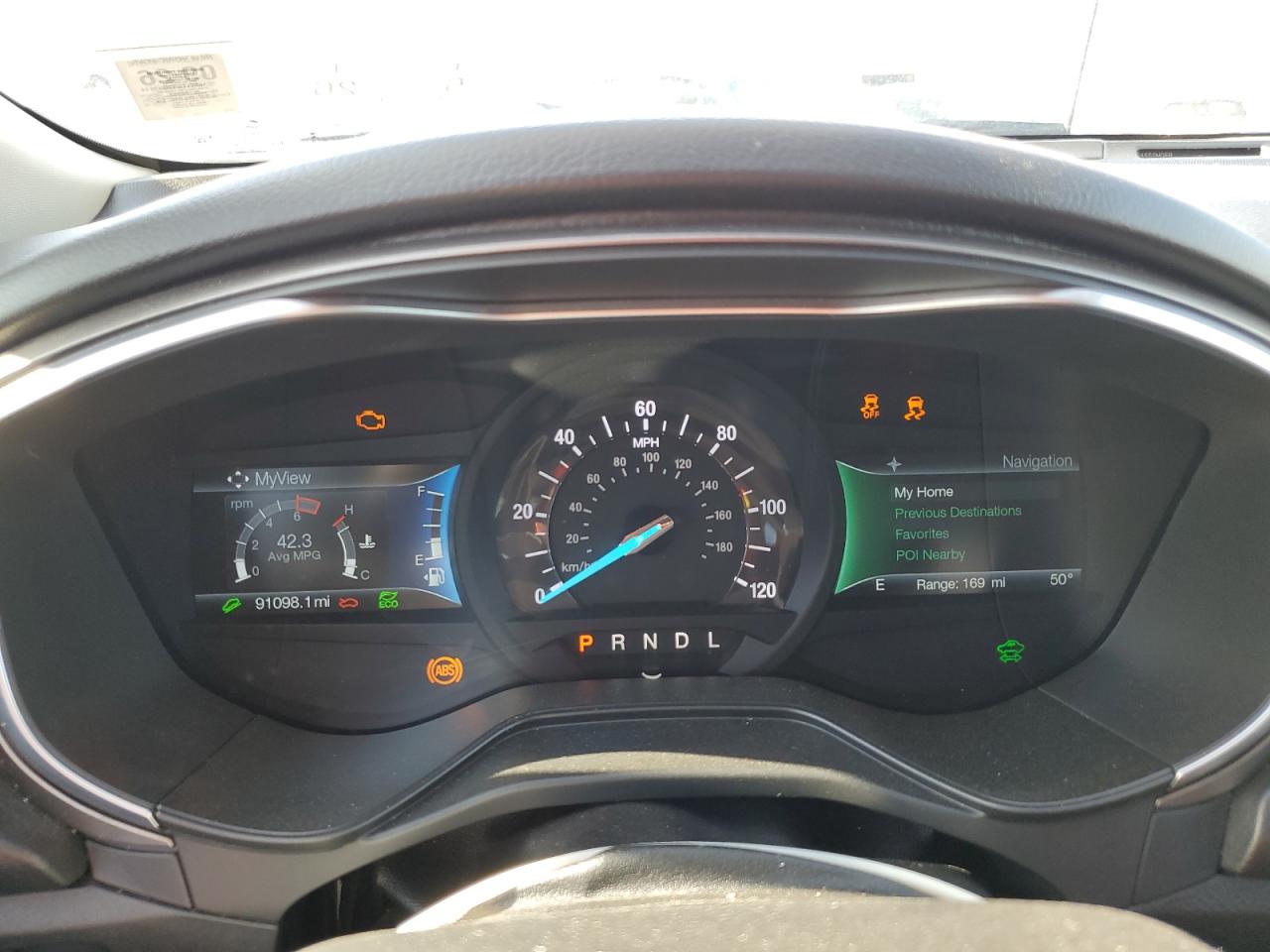 2019 Ford Fusion Se VIN: 3FA6P0LU6KR279614 Lot: 84815075