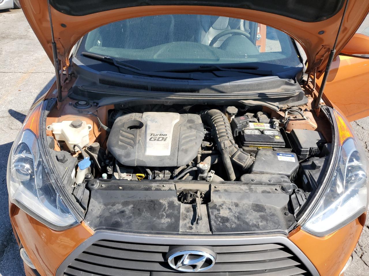 2016 Hyundai Veloster Turbo VIN: KMHTC6AE9GU257173 Lot: 81983285