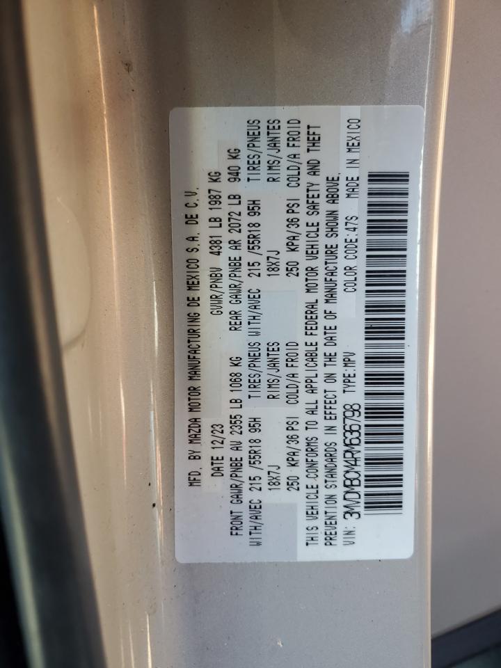 2024 Mazda Cx-30 Preferred VIN: 3MVDMBCM4RM636798 Lot: 85413545