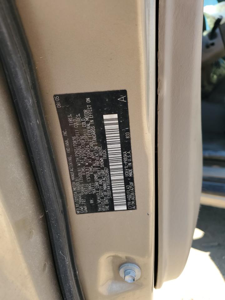 2006 Toyota Tundra Double Cab Sr5 VIN: 5TBDT441X6S505867 Lot: 84837535