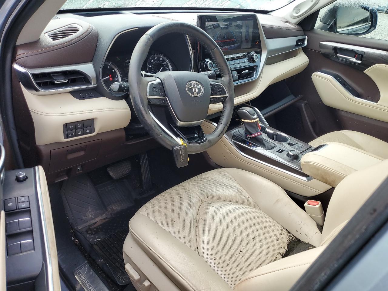 2021 Toyota Highlander Platinum VIN: 5TDFZRBH5MS103408 Lot: 86322085