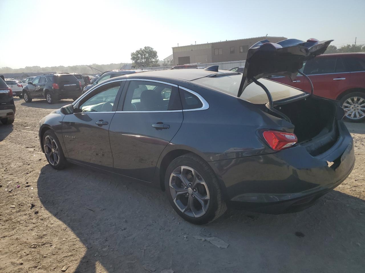 2020 Chevrolet Malibu Lt grey null gas 1G1ZD5ST4LF108342 photo #3