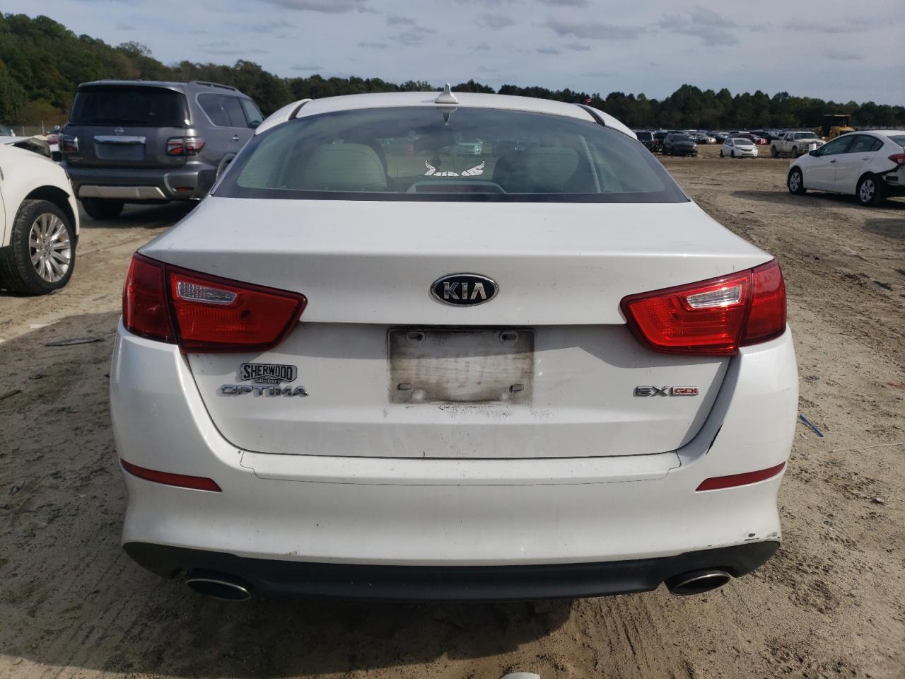 2015 Kia Optima Ex VIN: 5XXGN4A75FG453945 Lot: 86228095