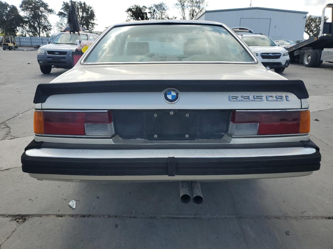 1985 BMW 635 Csi Automatic VIN: WBAEC8409F0610040 Lot: 82333585