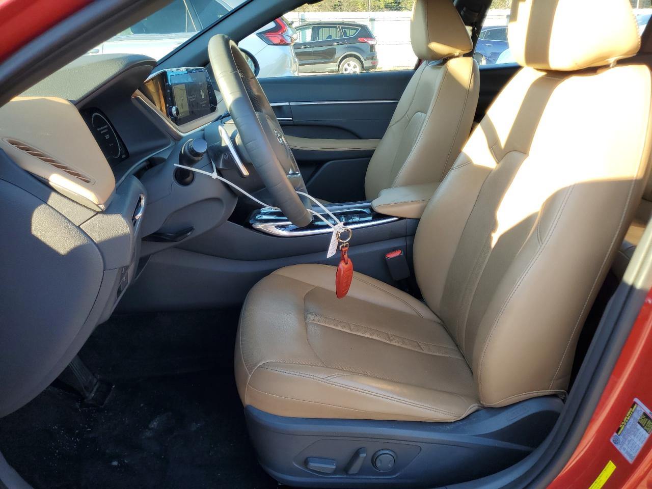 2021 Hyundai Sonata Limited VIN: 5NPEH4J20MH098493 Lot: 82508655