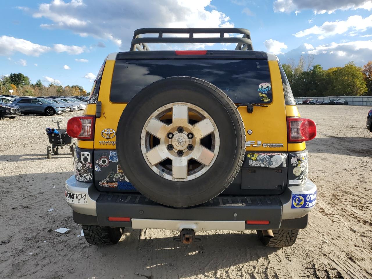 2007 Toyota Fj Cruiser VIN: JTEBU11F770077203 Lot: 89849225