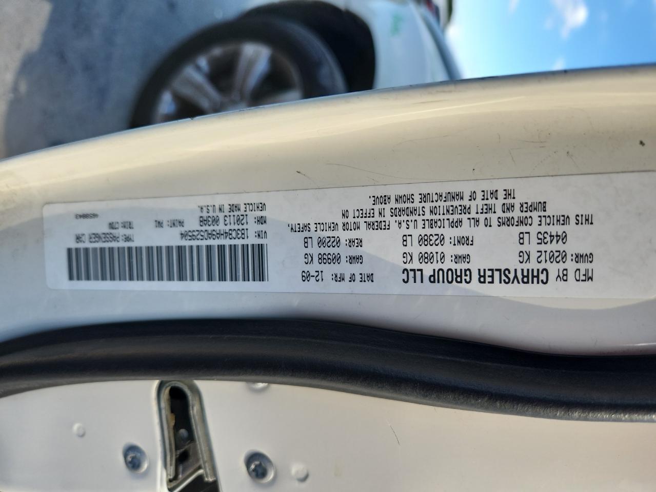 2010 Dodge Caliber Sxt VIN: 1B3CB4HA9AD529504 Lot: 84952075