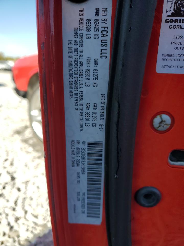 2018 Dodge Challenger R/T VIN: 2C3CDZBT3JH130854 Lot: 89434845