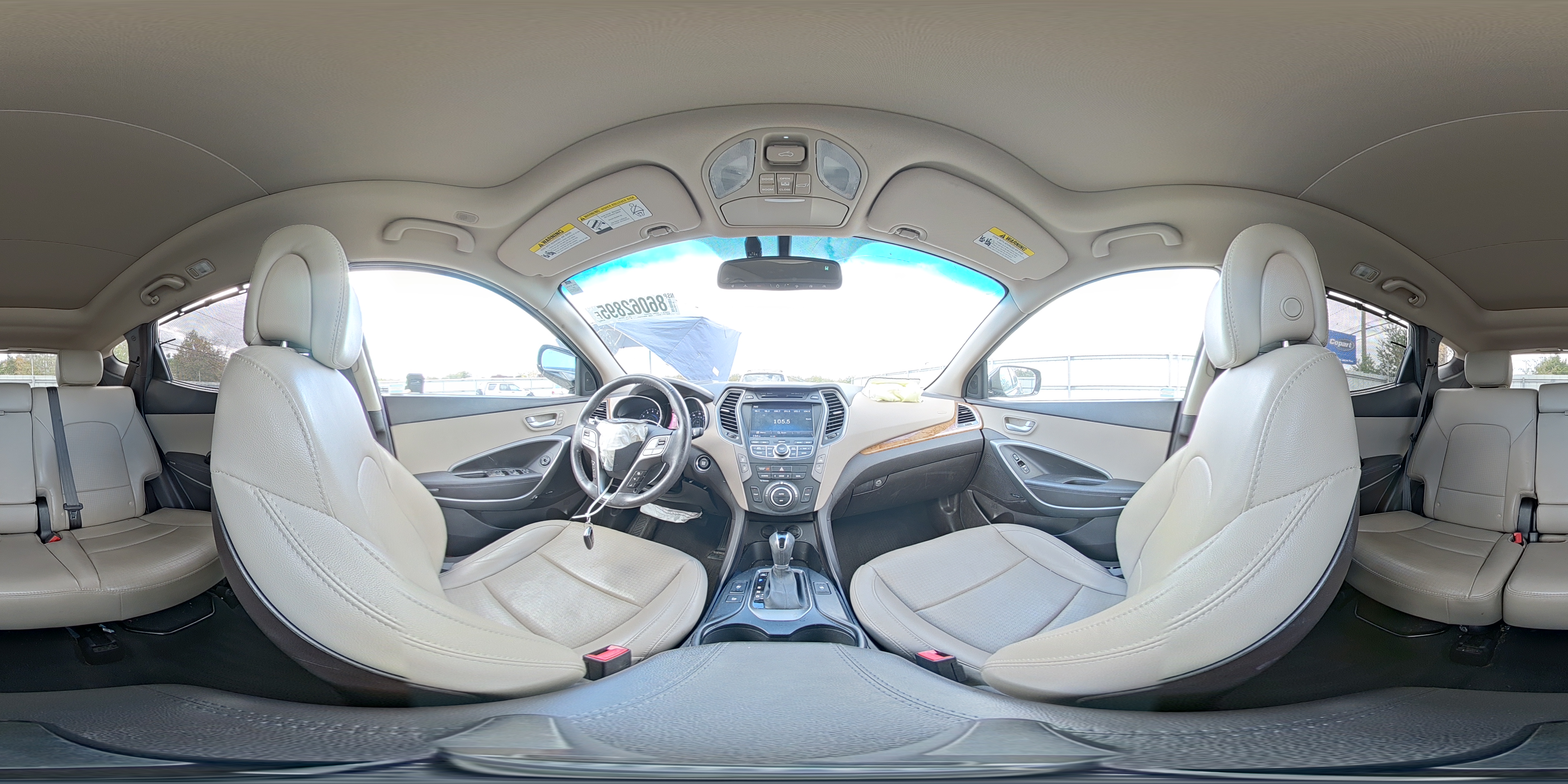 2016 Hyundai Santa Fe Sport VIN: 5XYZWDLA8GG332807 Lot: 86062895