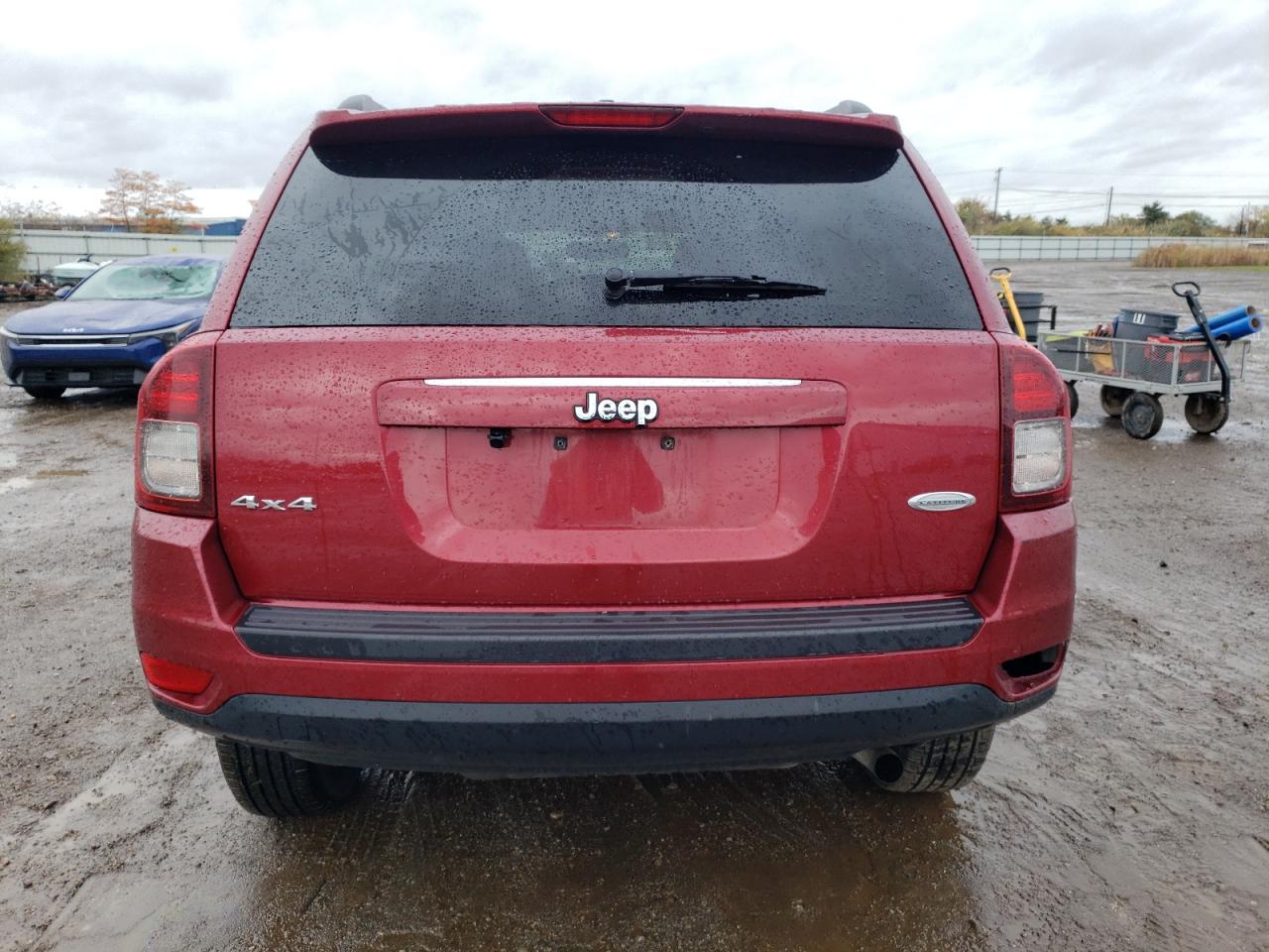 2014 Jeep Compass Latitude VIN: 1C4NJDEB9ED852254 Lot: 89650295