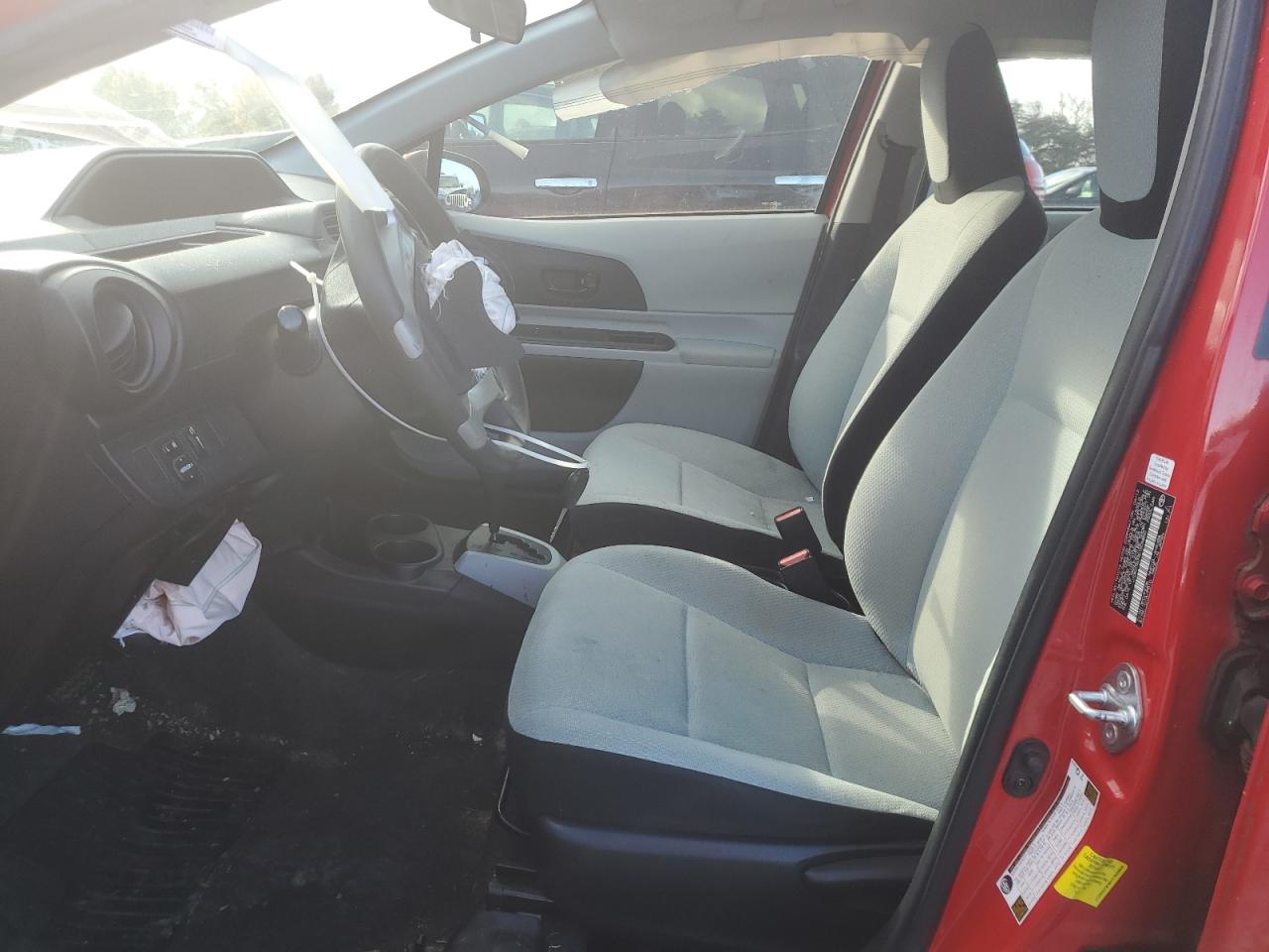 2012 Toyota Prius C VIN: JTDKDTB39C1509850 Lot: 90606735