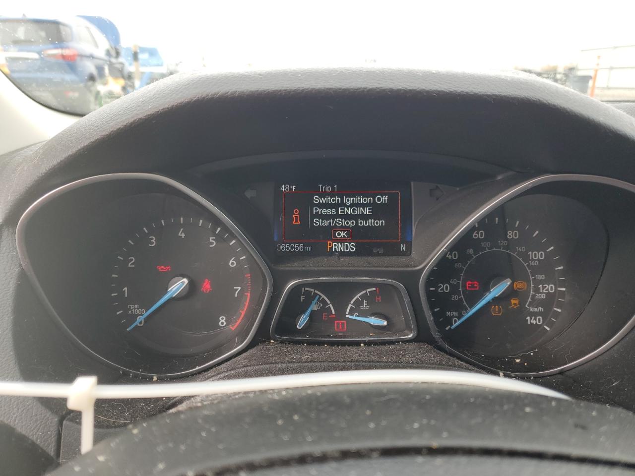 2017 Ford Focus Titanium VIN: 1FADP3N23HL243147 Lot: 82672225