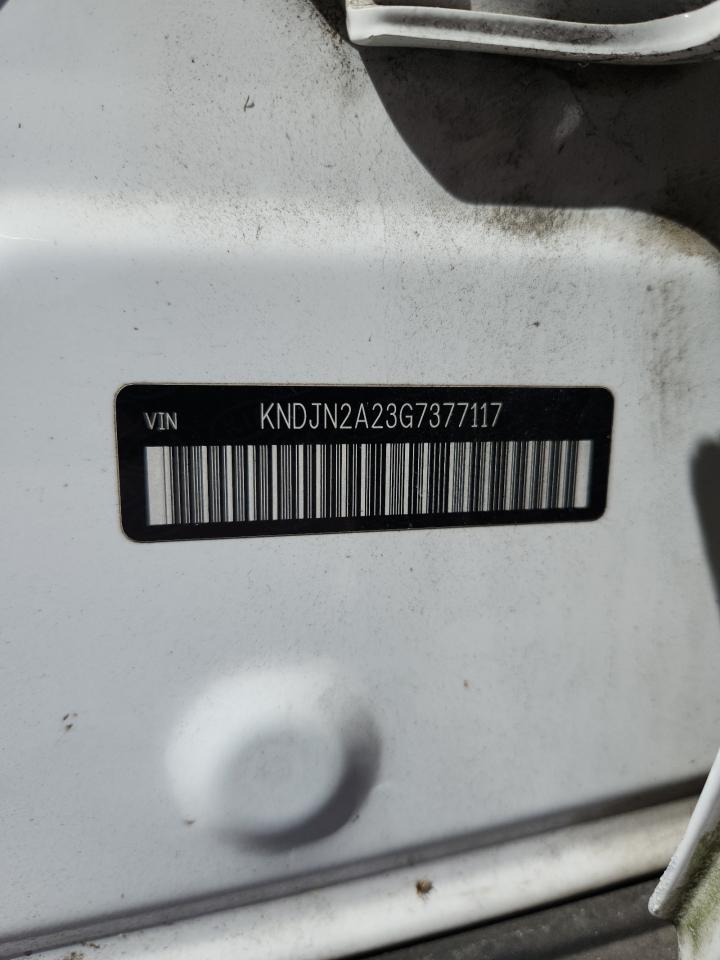 2016 Kia Soul VIN: KNDJN2A23G7377117 Lot: 82444725