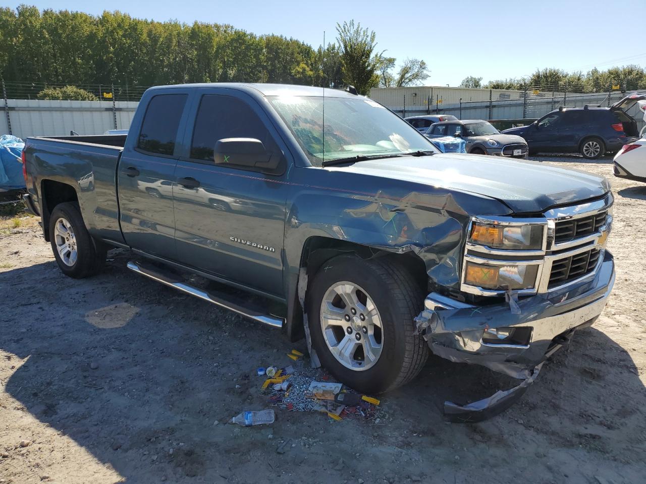 2014 Chevrolet Silverado C1500 Lt VIN: 1GCRCREC3EZ261325 Lot: 82178435