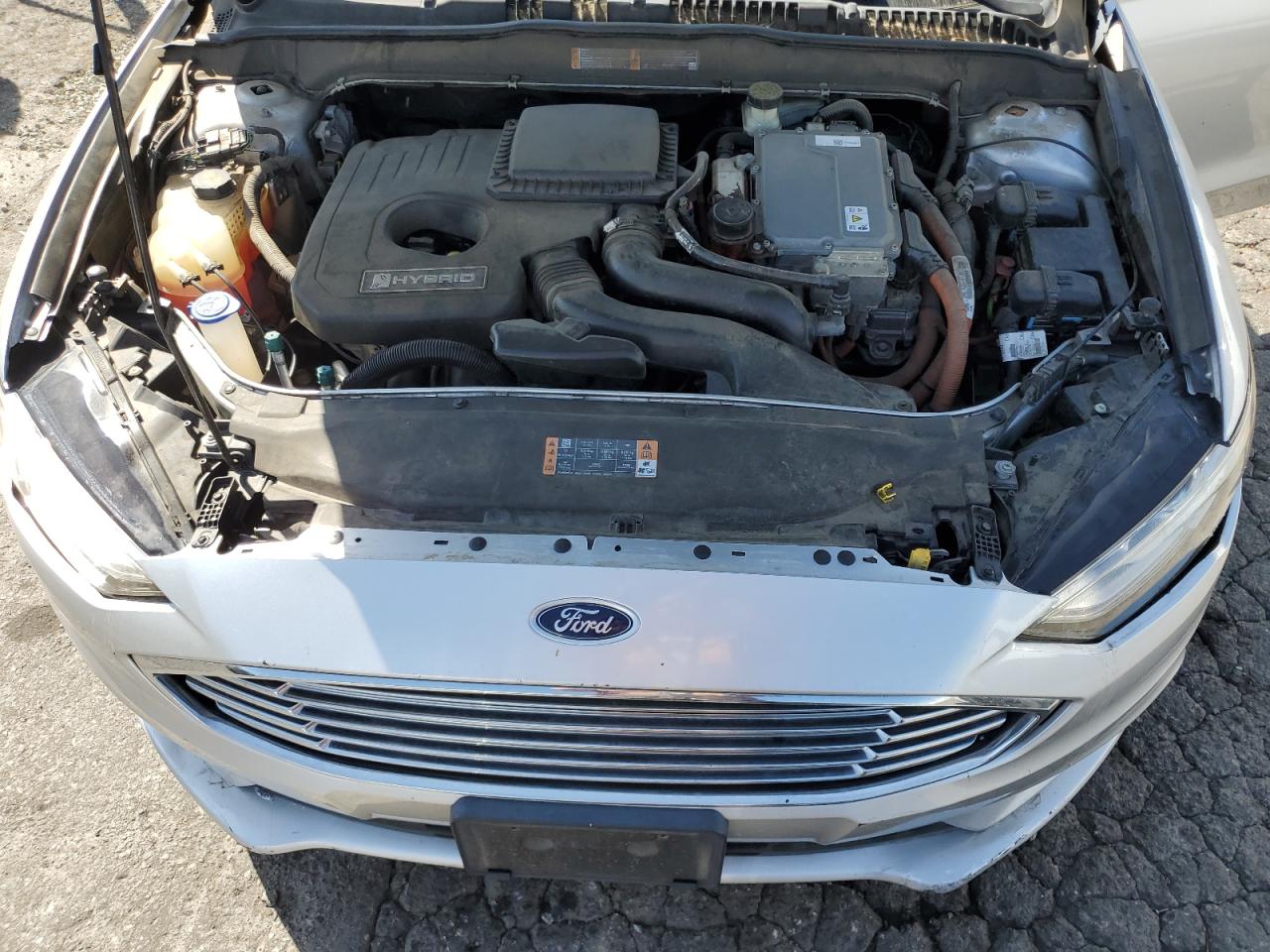 2017 Ford Fusion Se Hybrid VIN: 3FA6P0LU0HR266284 Lot: 84934935