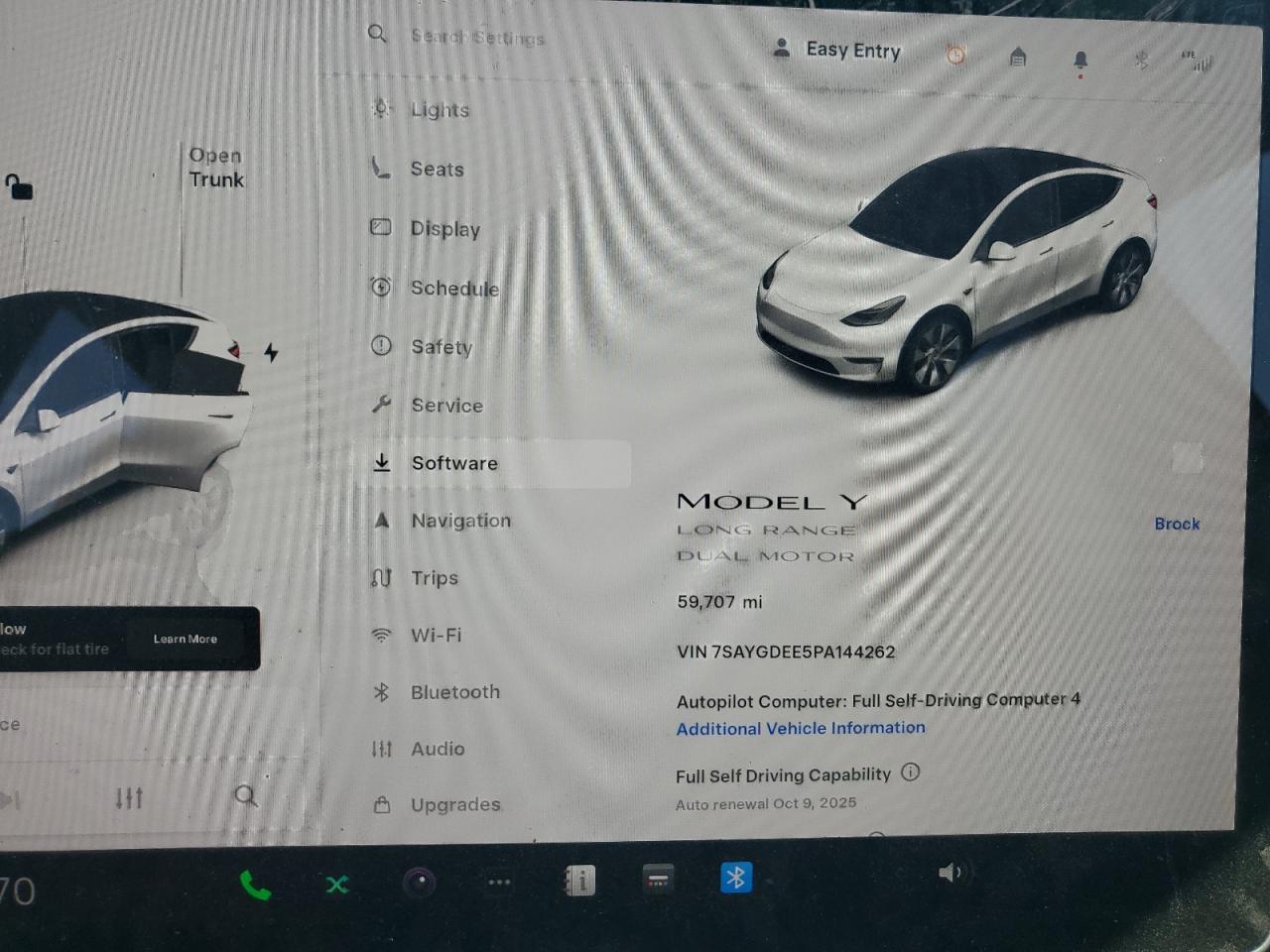 2023 Tesla Model Y VIN: 7SAYGDEE5PA144262 Lot: 84972305