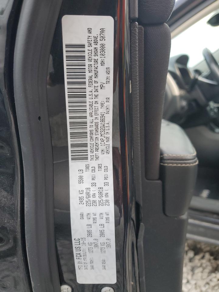 2016 Jeep Cherokee Latitude VIN: 1C4PJMCS2GW186941 Lot: 82465465