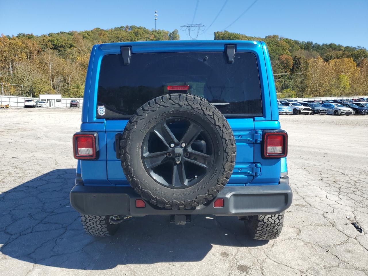 2022 Jeep Wrangler Unlimited Sahara VIN: 1C4HJXEGXNW105521 Lot: 87063465