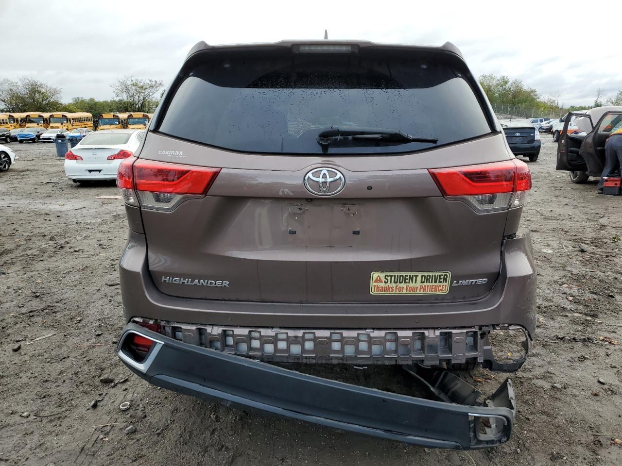 2018 Toyota Highlander Limited VIN: 5TDYZRFH4JS235333 Lot: 86303405
