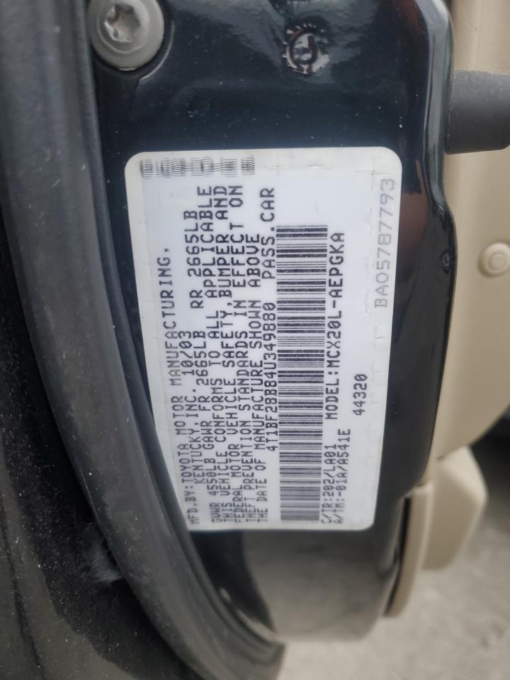 2004 Toyota Avalon Xl VIN: 4T1BF28B84U349880 Lot: 89712855