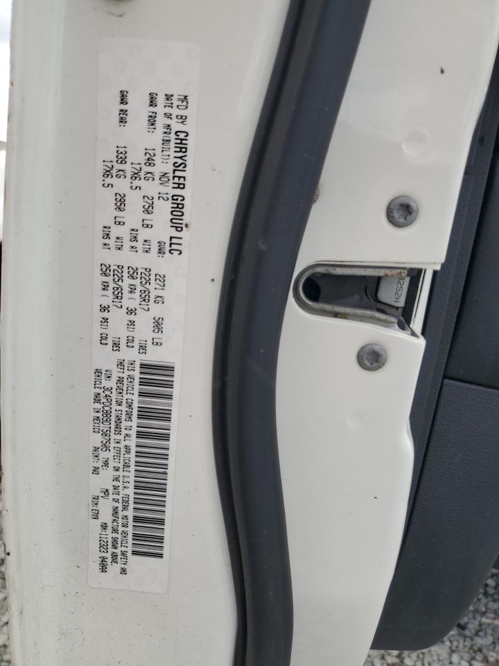 2013 Dodge Journey Sxt VIN: 3C4PDCBB9DT587505 Lot: 82212735