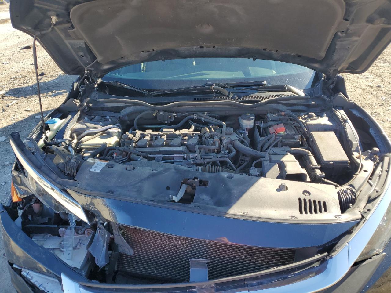 2018 Honda Civic Exl VIN: JHMFC1F70JX016475 Lot: 82613345