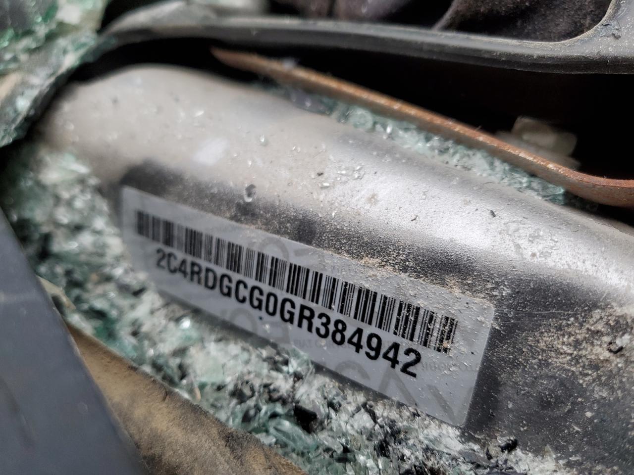 2016 Dodge Grand Caravan Sxt VIN: 2C4RDGCG0GR384942 Lot: 85269475