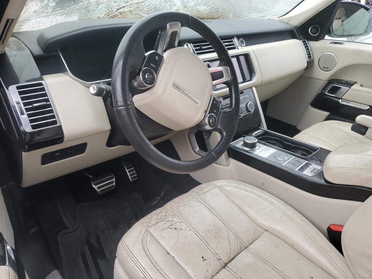 2015 Land Rover Range Rover Supercharged VIN: SALGS3TF5FA222300 Lot: 84802775