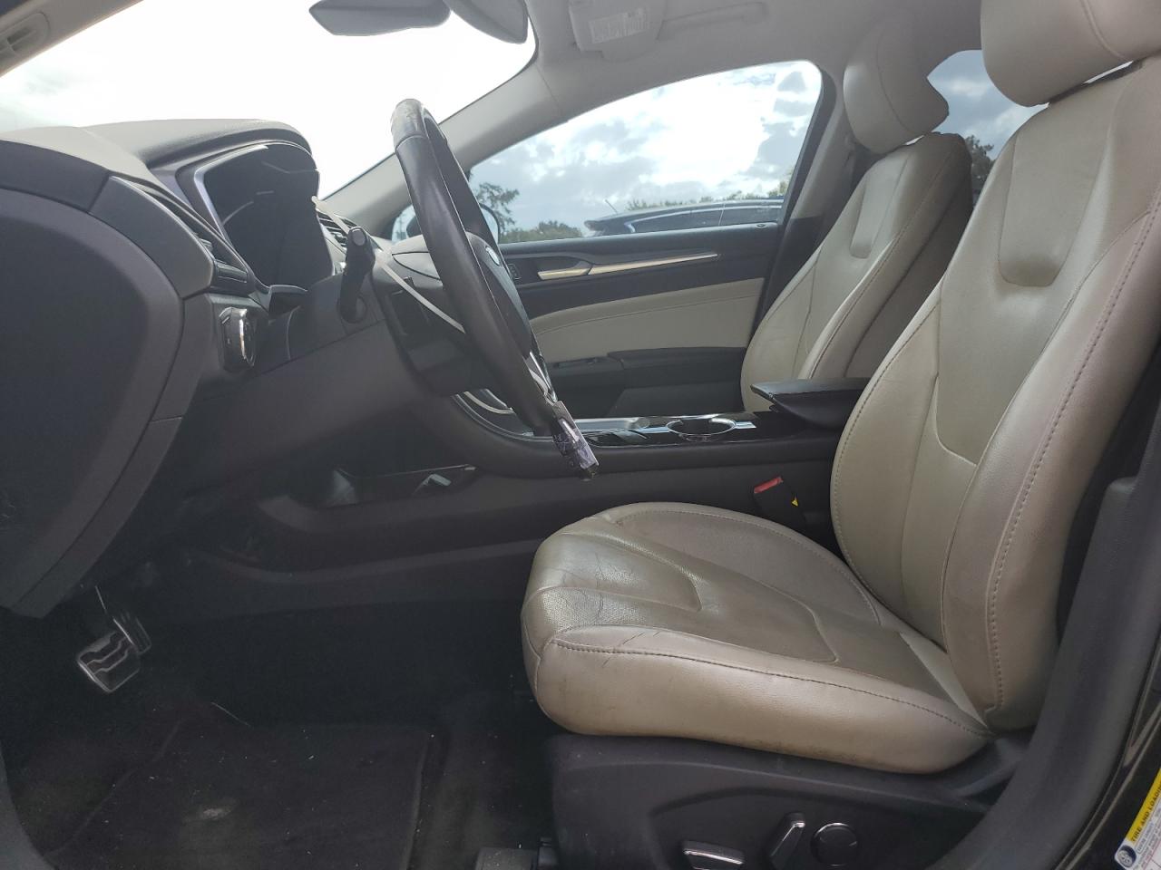 2016 Ford Fusion Titanium VIN: 3FA6P0K92GR191857 Lot: 83816675