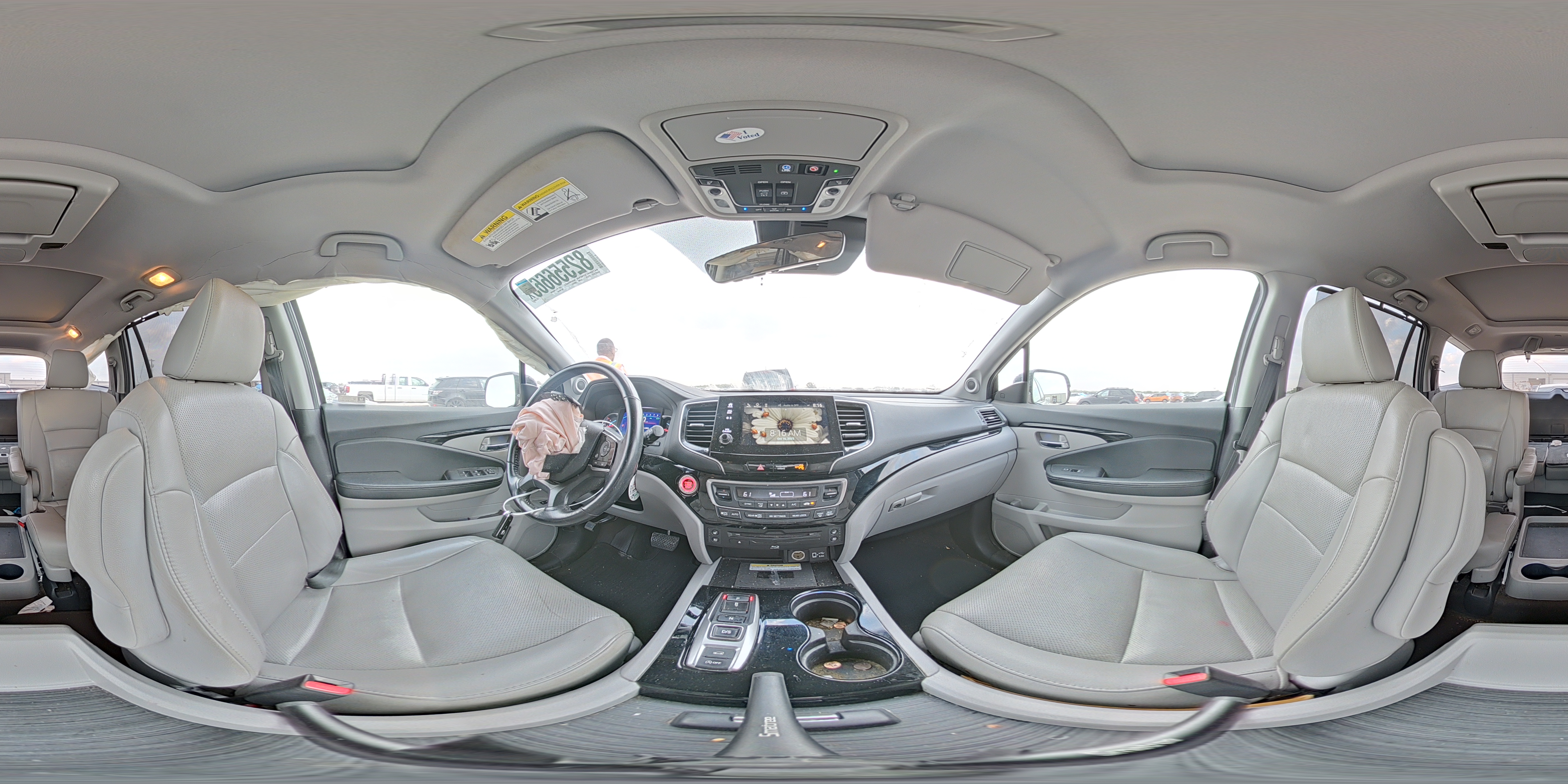 2019 Honda Pilot Elite VIN: 5FNYF6H07KB056580 Lot: 82556665