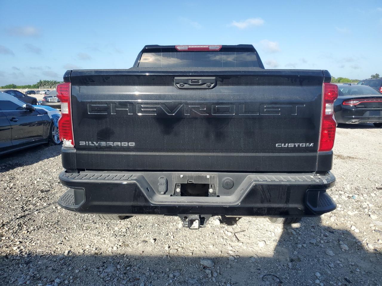 2022 Chevrolet Silverado C1500 Custom VIN: 1GCPABEK3NZ606123 Lot: 81858315