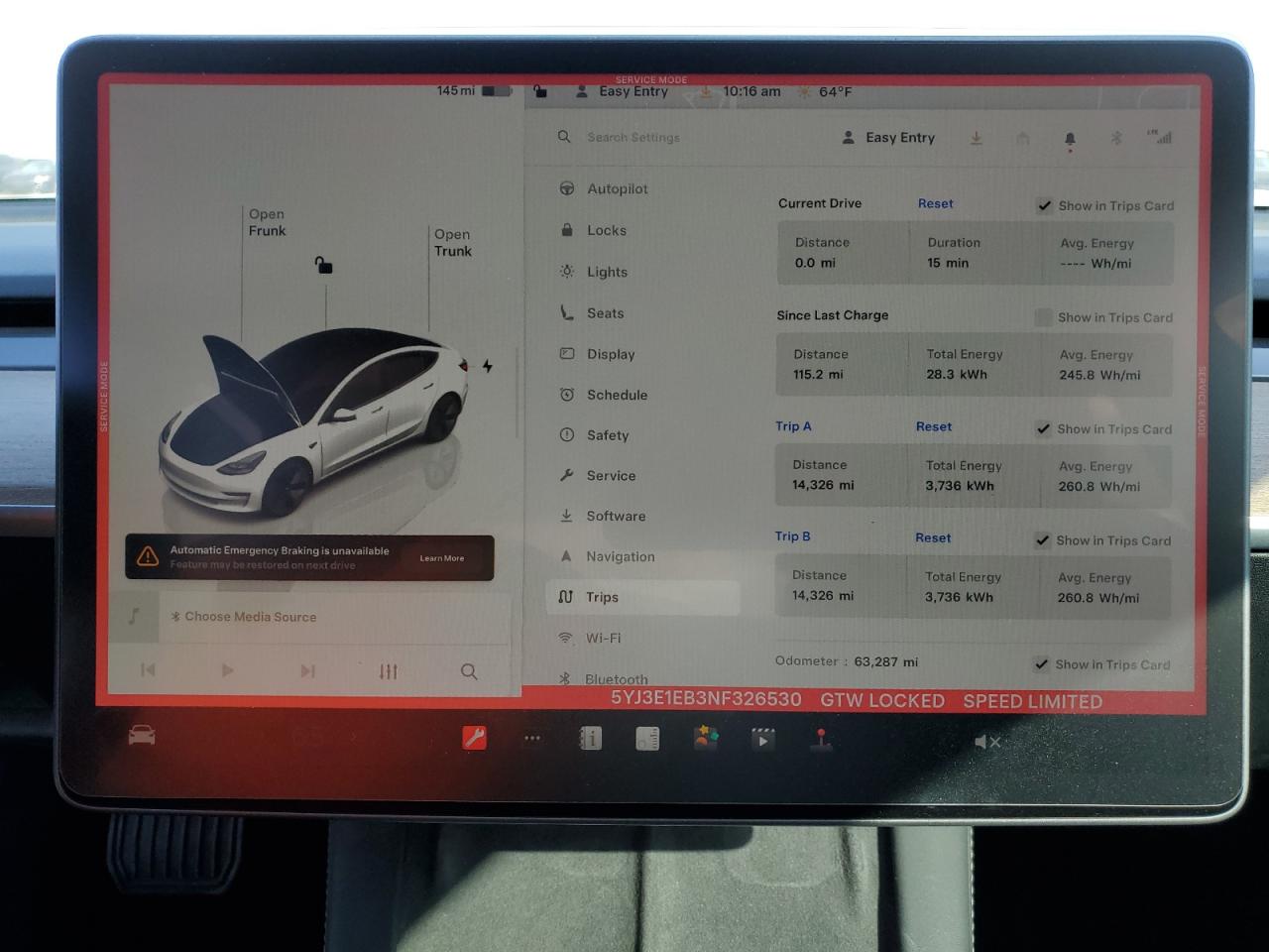2022 Tesla Model 3 VIN: 5YJ3E1EB3NF326530 Lot: 82372235