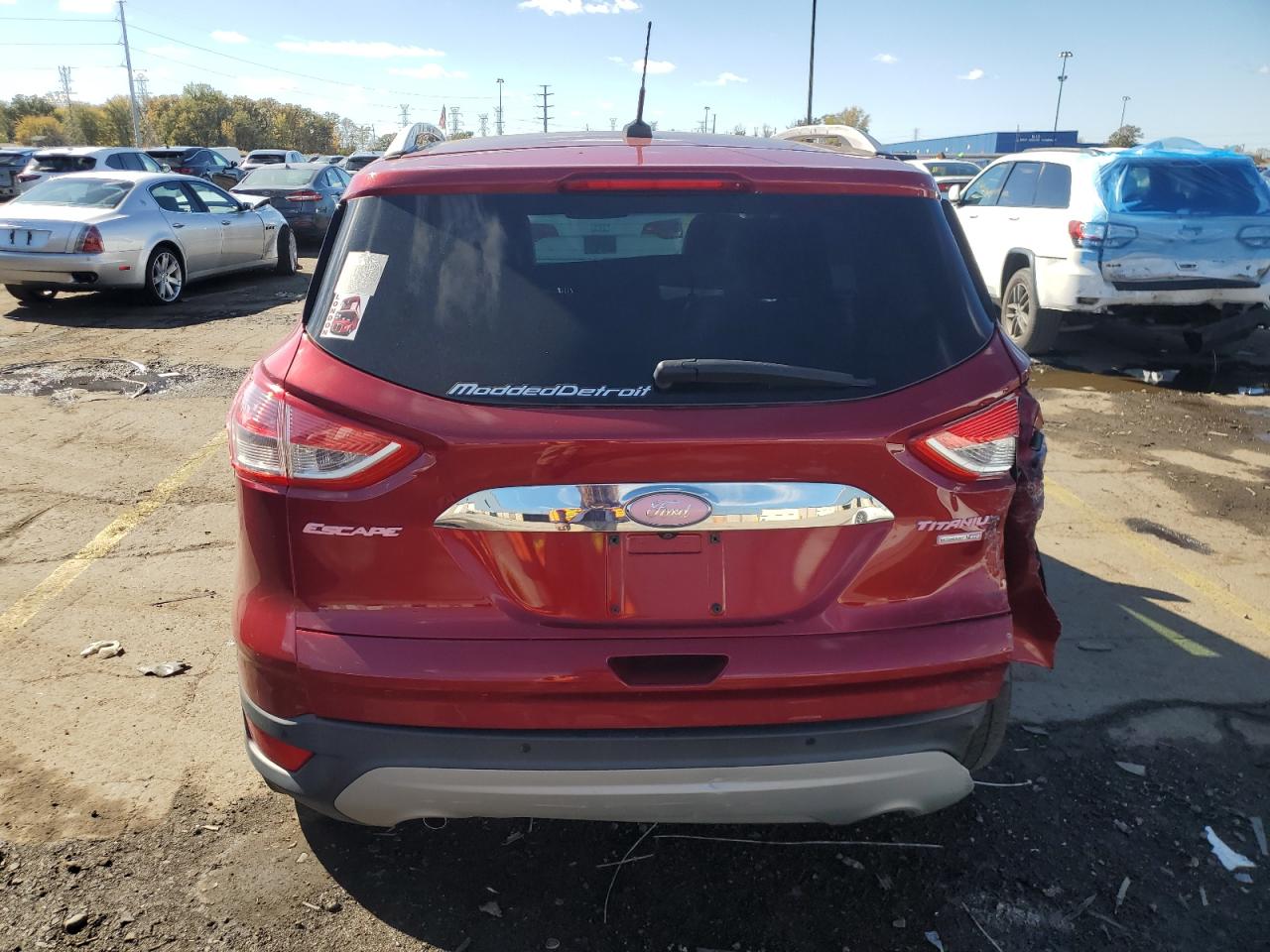 2015 Ford Escape Titanium VIN: 1FMCU9JX6FUB38821 Lot: 87450725