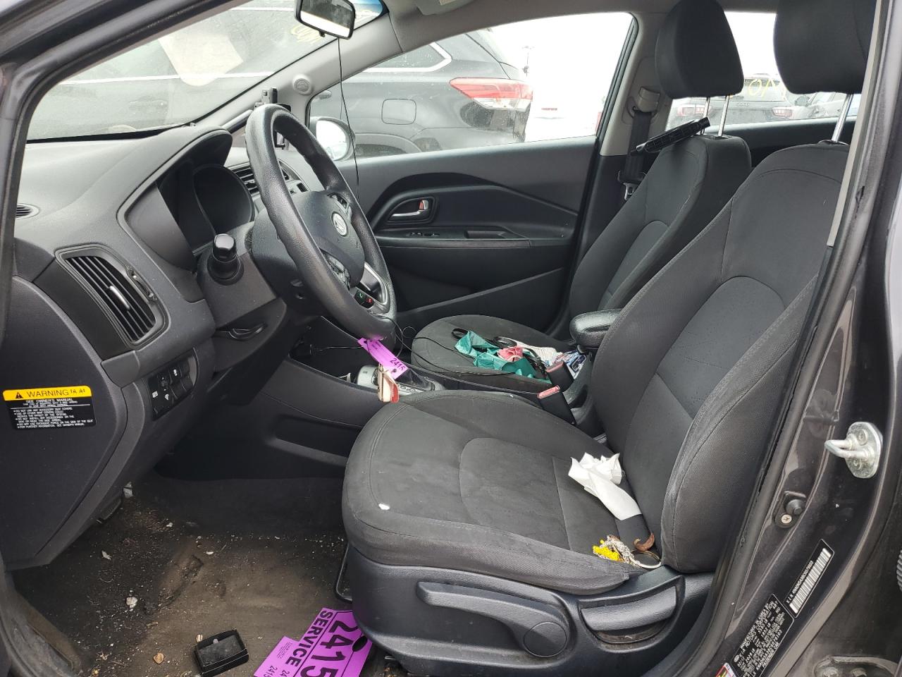 2012 Kia Rio Ex VIN: KNADN5A38C6079103 Lot: 82288505