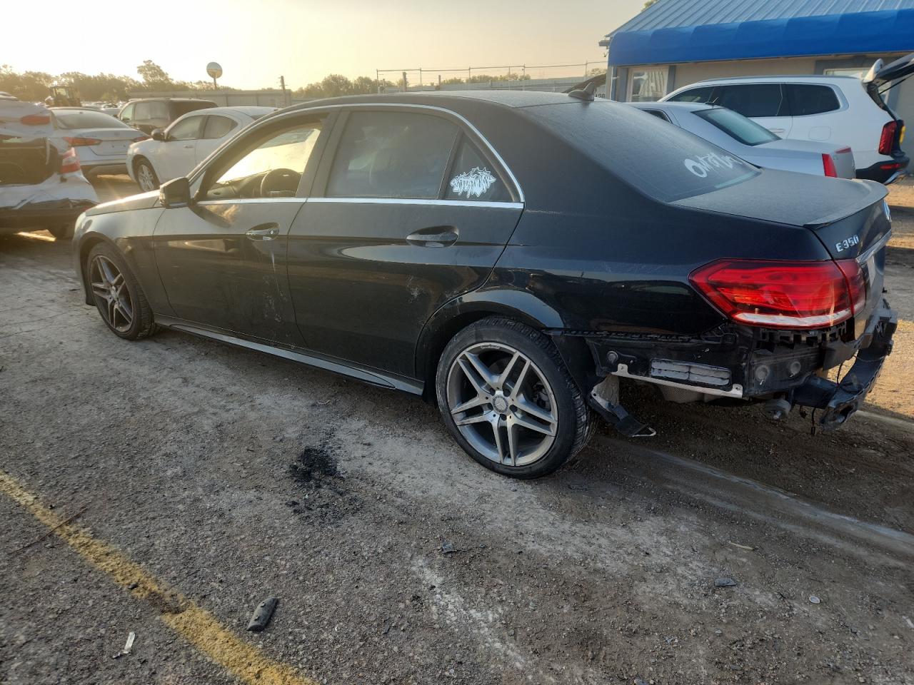 2014 Mercedes-Benz E 350 4Matic black null gas WDDHF8JB9EA984630 photo #3