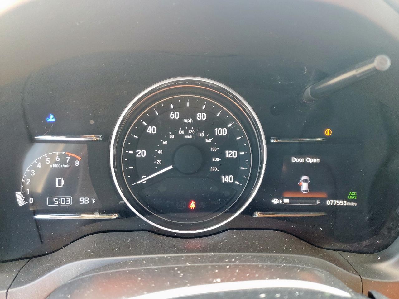2019 Honda Hr-V Exl VIN: 3CZRU5H75KM703355 Lot: 85136795