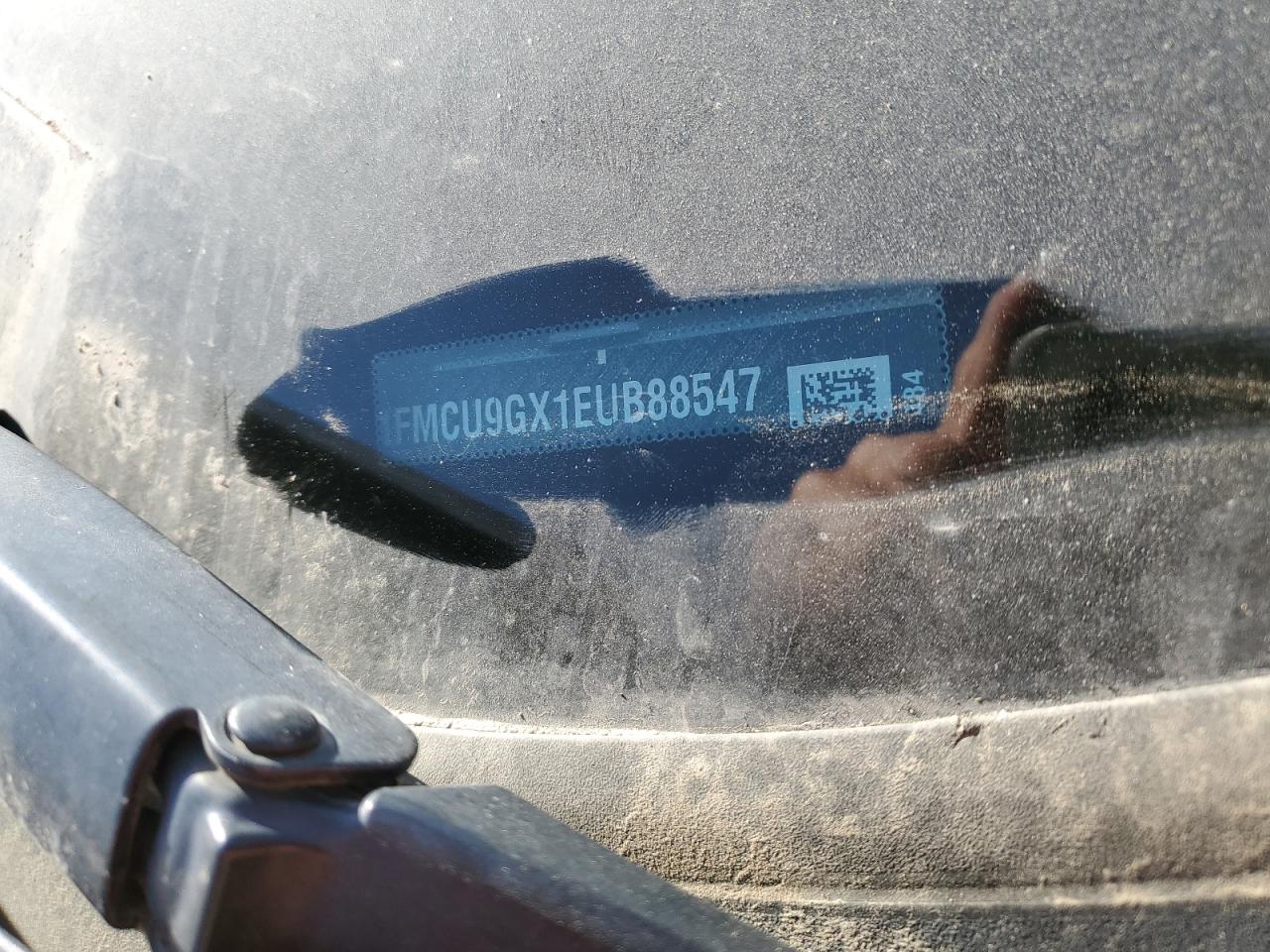 2014 Ford Escape Se VIN: 1FMCU9GX1EUB88547 Lot: 86174635