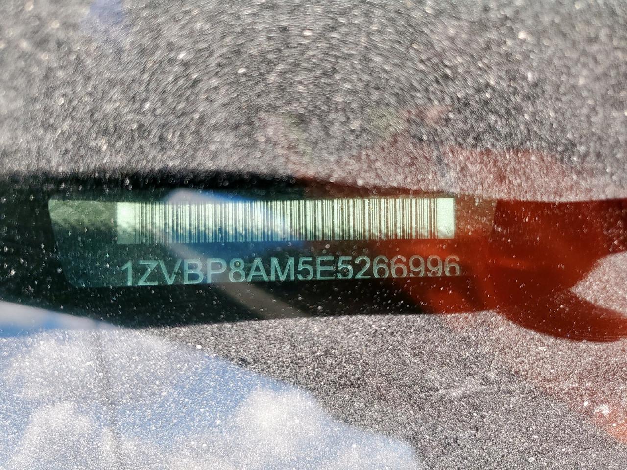 2014 Ford Mustang VIN: 1ZVBP8AM5E5266996 Lot: 81483635